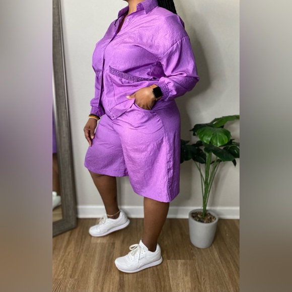 Vintage 2pc Shortset Tracksuit - Picture 1 of 14